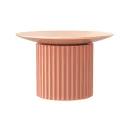 Coral Pink Snack Plate