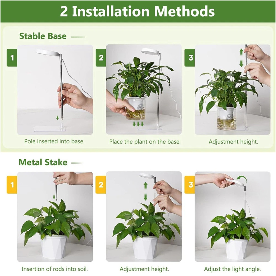 LED Plant Grow Lights For Indoor Plants Dimmable Growing Lamp USB Full Spectrum — image 7