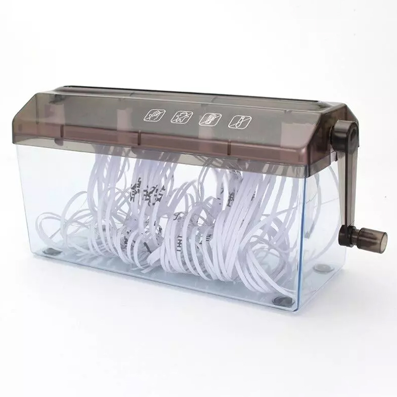 Portable A6 A4 Paper Hand Shredder Manual Straight Cut Home Office — image 5