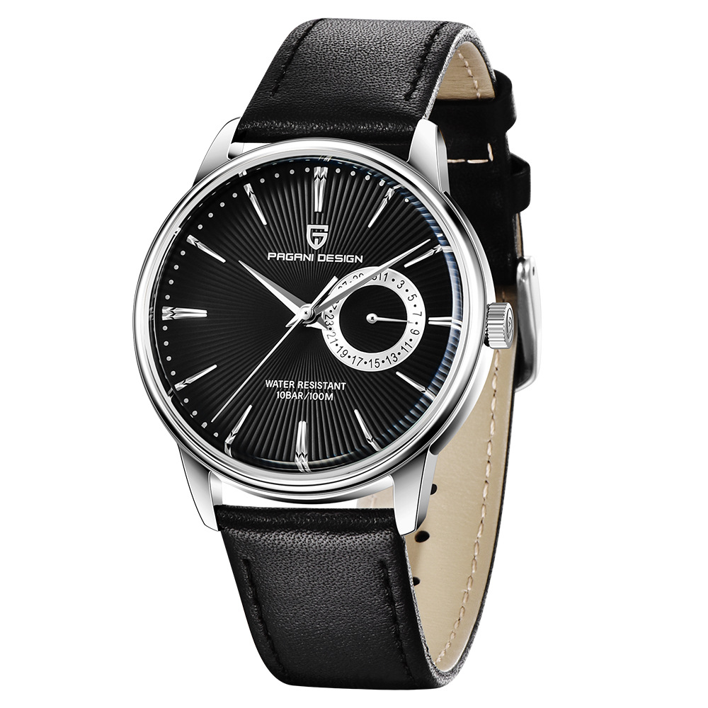 Quartz Watch Men's Watch Waterproof Fashion Leather