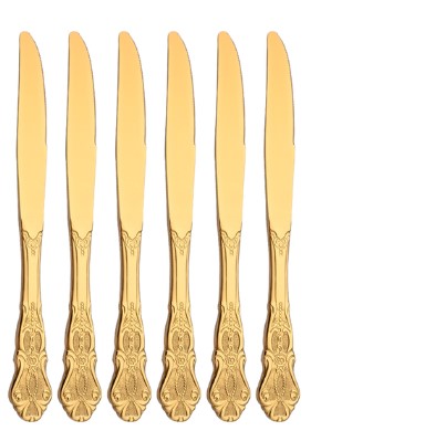 Golden Steak Knife Set2