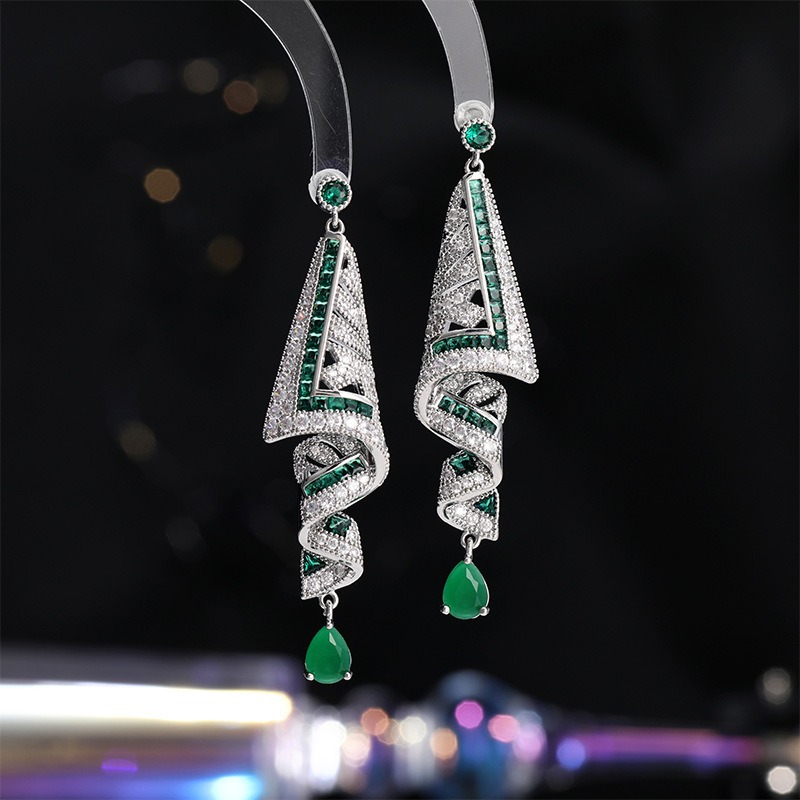 Jewelry Tassel Silver Needle Earring Girl thumbnail 5