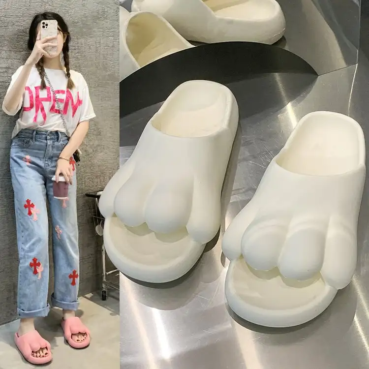 New Street Shooting Fashion Thick Sole EVA Slippers