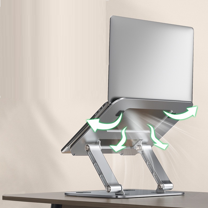 Laptop Double Arm Support Foldable And Portable Bracket - Image 13