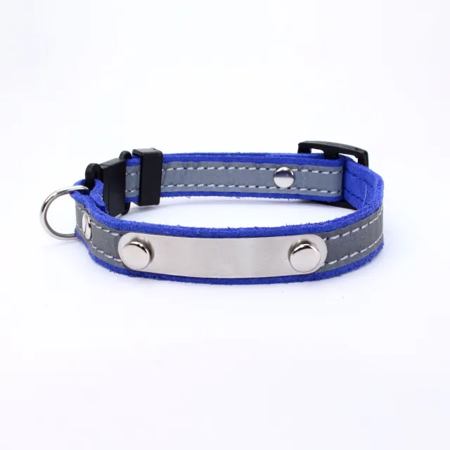 Pet Collar Can Be Worded To Prevent Loss Dark Blue - Shop at LoveMi