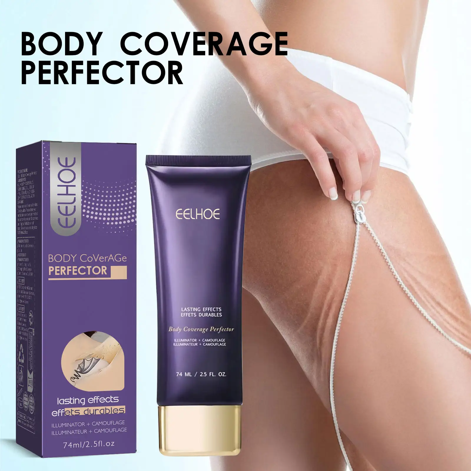 Body Concealer Repair Cream Ivory White 74ml