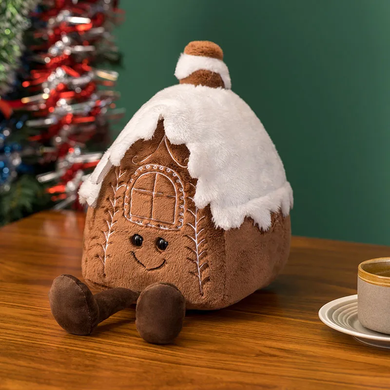 Christmas Gingerbread Man Igloo And Christmas Tree Plush Toy – image 8
