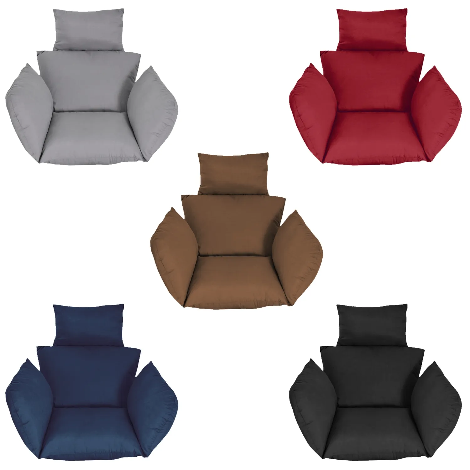 Egg Chair Cushion Hanging Basket Seat Thicken