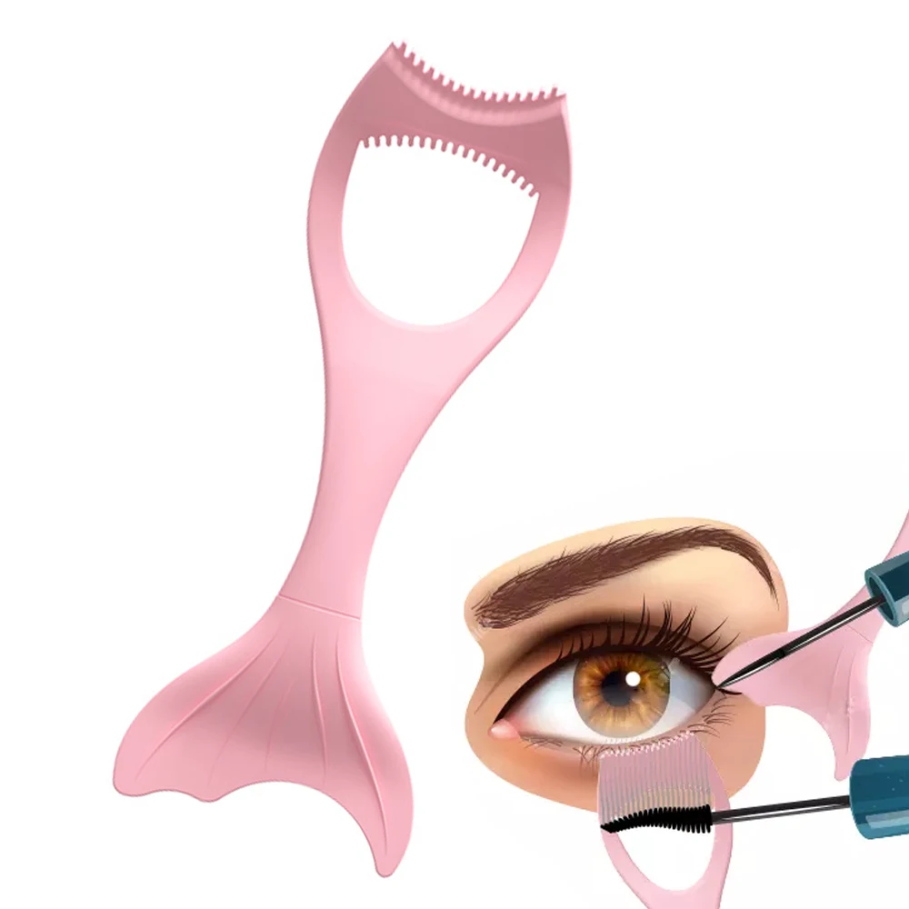 Eyeliner Aid,Eyeline, Eyelash Makeup Guide Tool,Pink Eye Black Baffle