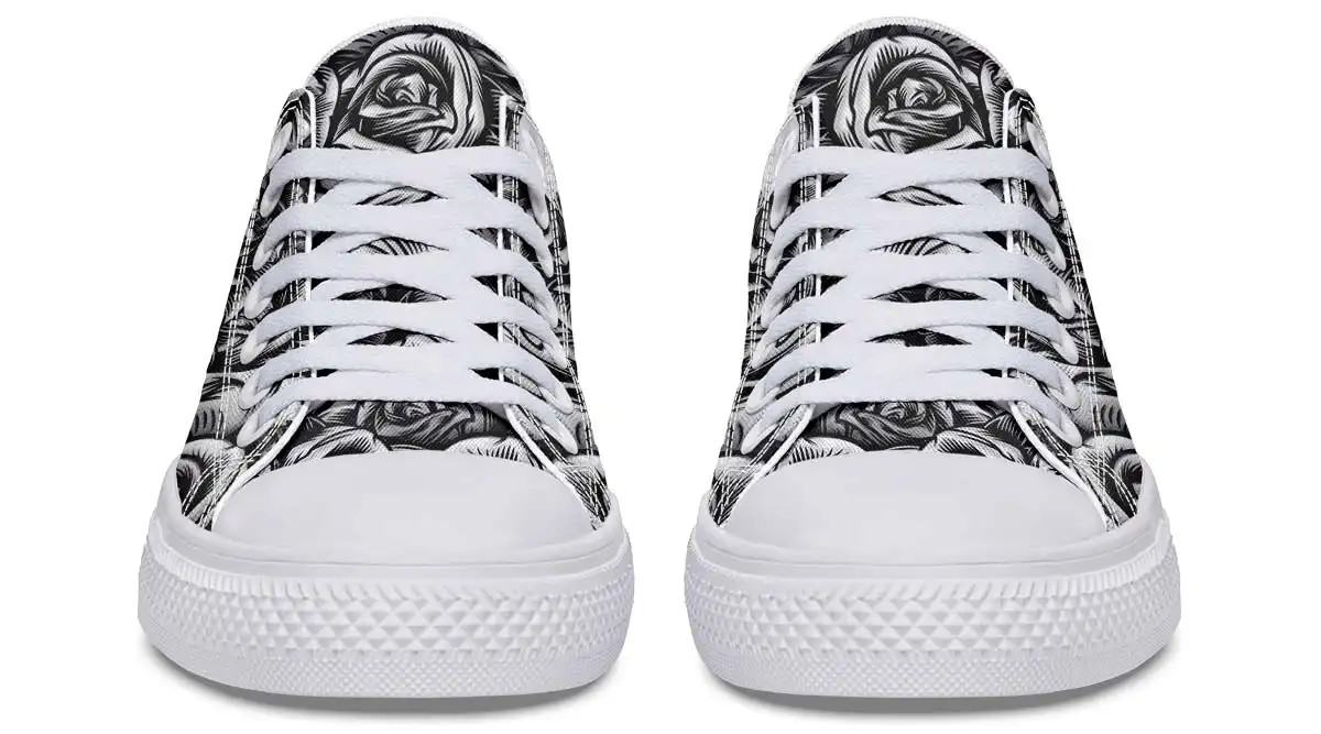 Fashion Print Couple Low-Top Canvas Shoes