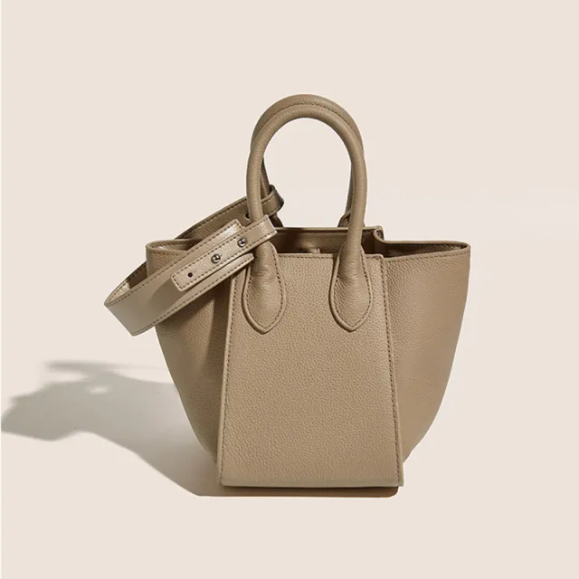 Handheld Single Shoulder Crossbody Vegetable Basket Bag Grey - Shop at LoveMi