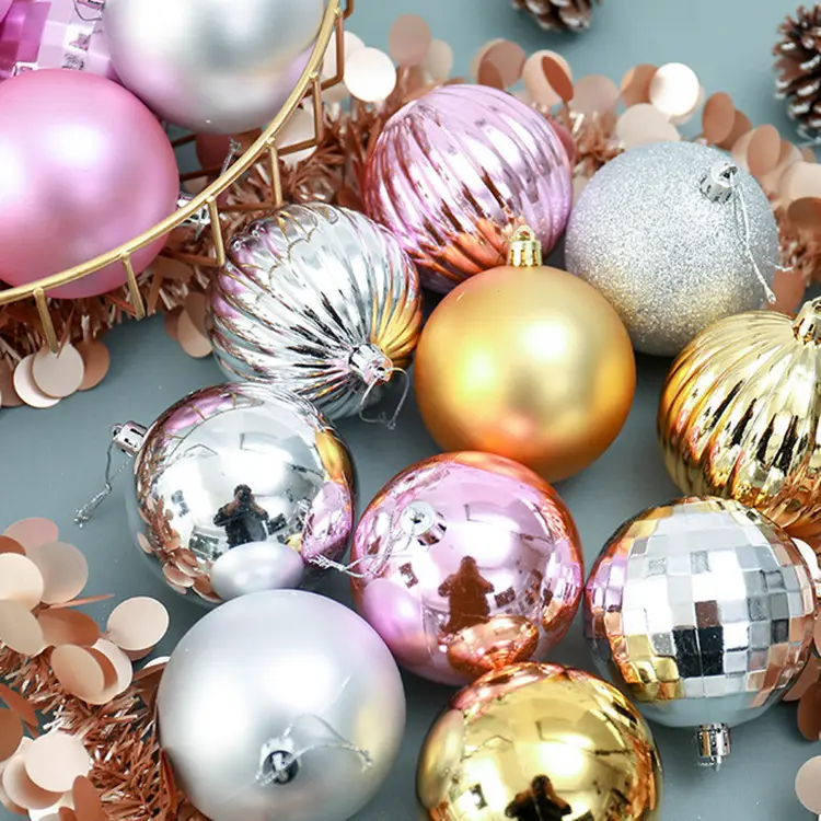 34 Christmas Ball Set 4cm Ornaments