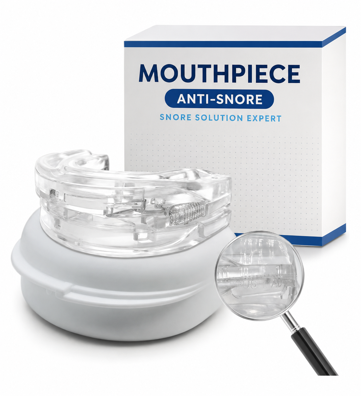 Premium Multi Purpose Nighttime Mouth Guard  Adjustable Comfort Sleep Aid With Storage Case