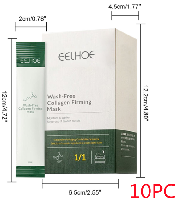 Wash In Mask Collagen Tightens Skin And Softens Fine Lines Default 10Pc - Shop at LoveMi