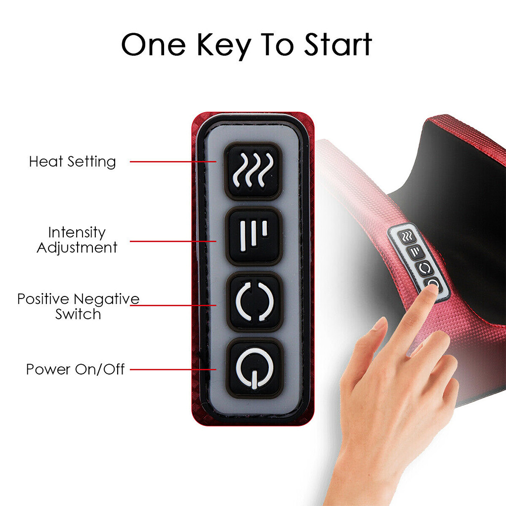 2026 New Clearance SaleFoot Massager Massage Machine New Feet Kneading Calf Pain Relief Electric Heated UK Device