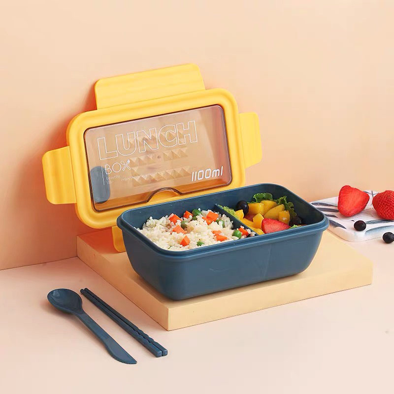 Heated Partitioned Bento Box Student Japanese Lunch Box