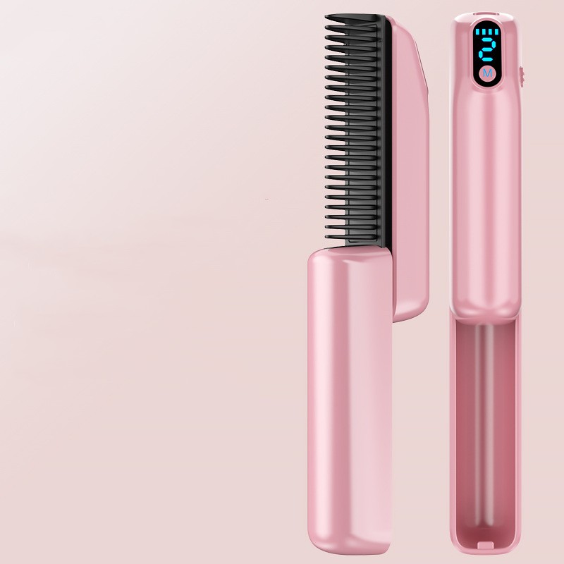Anion Hair Straightener Dual Purpose Pink - Shop at LoveMi