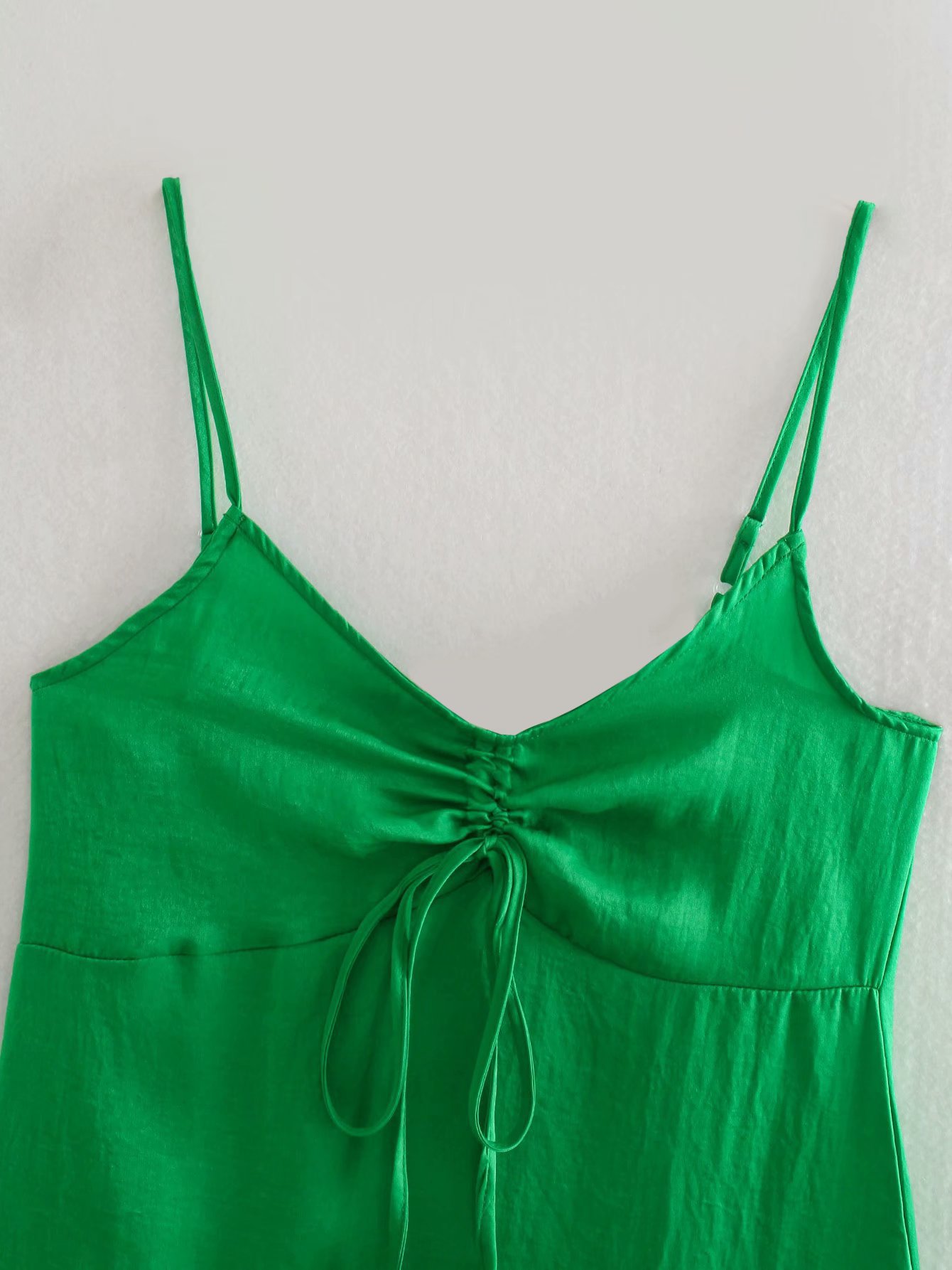 New Women's Temperament Silk Satin Texture Underwear Style Suspender Dress