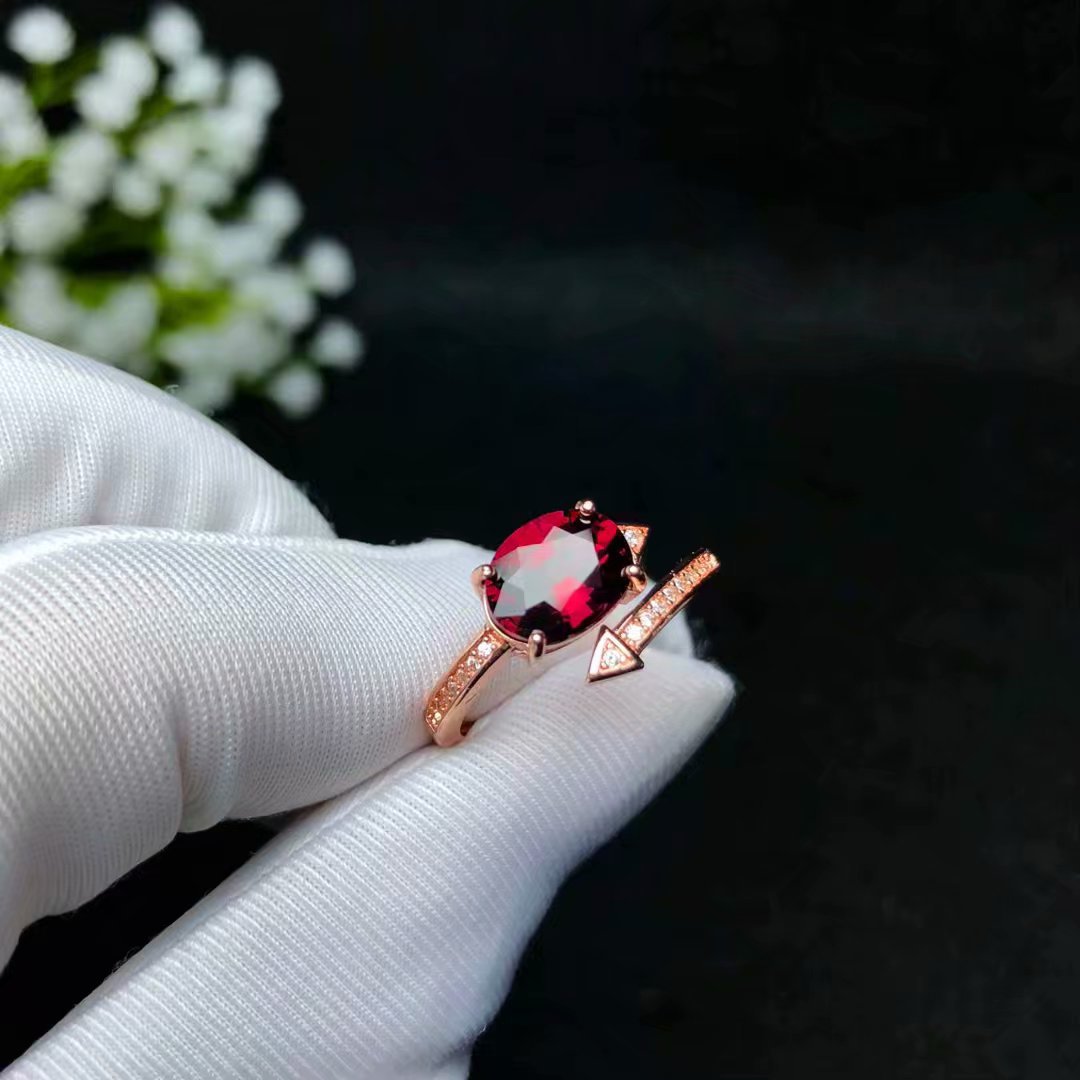 White Gold Rose Gold Female Ring Empty Support