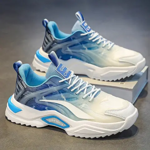 Lace-up Dad Shoes Fashion Thick-soled Sports Casual Breathable Sneakers