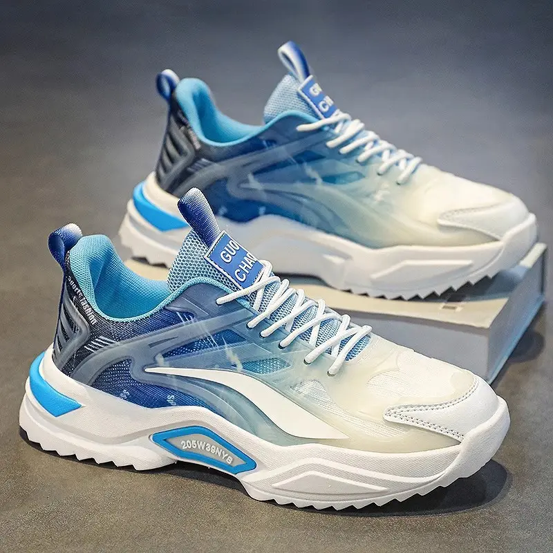 Lace-up Dad Shoes Fashion Thick-soled Sports Casual Breathable Sneakers
