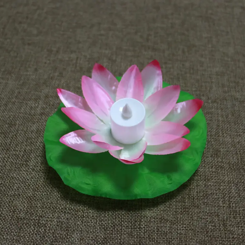 Colorful Lotus Lanterns River