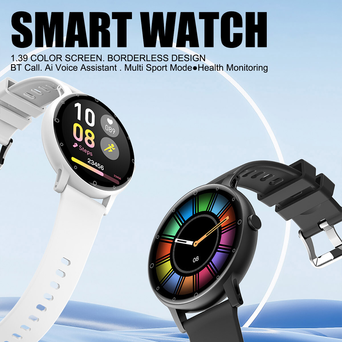 BT Bluetooth Call Smart Watch Outdoor Sports Fitness Tracker Voice Assistant — image 8