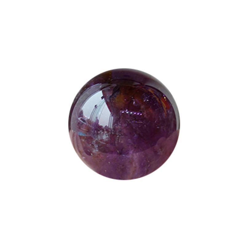 Natural amethyst ball