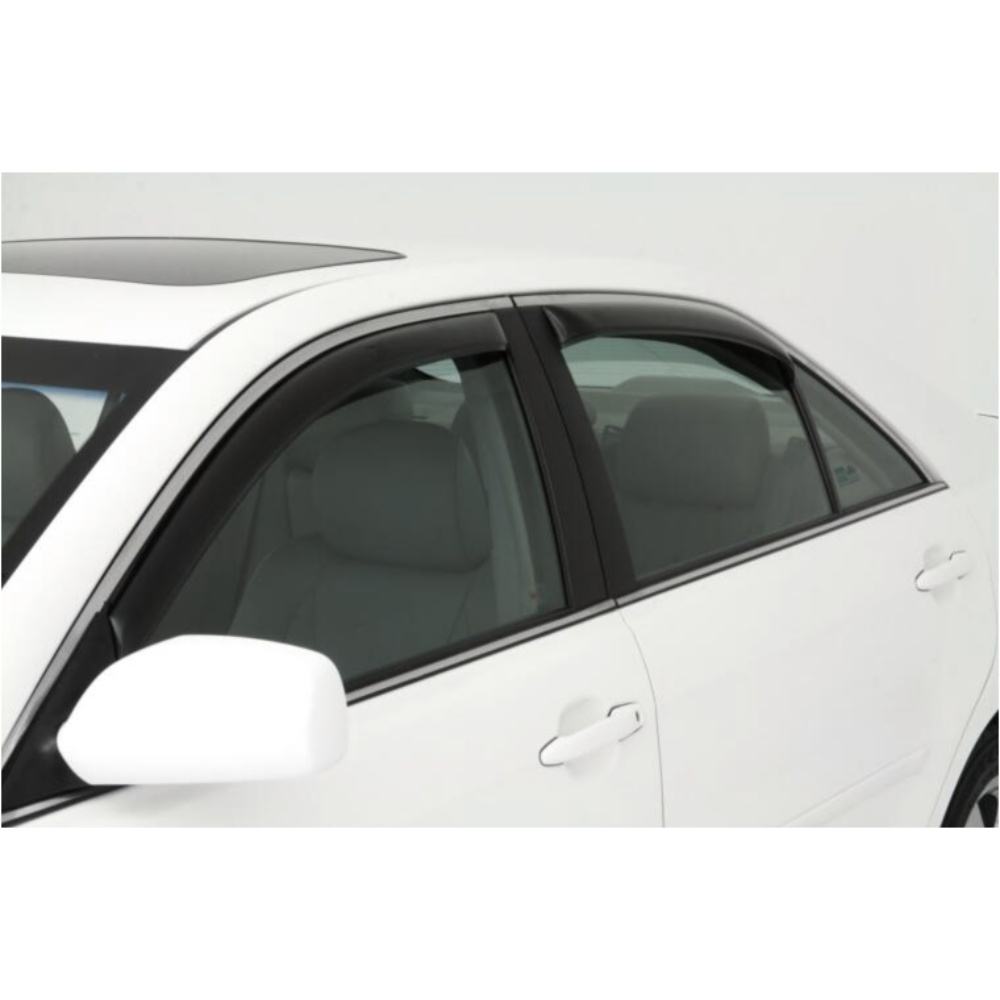 For 07-11 Camry 4pcs Smoke In Channel Window Visor Door Window Protection Trim
