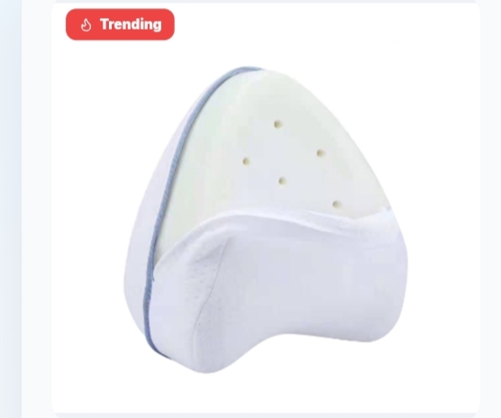 Ergonomic Memory Foam Knee Pillow For Side Sleepers Orthopedic Leg Support Cushion For Back Sciatica Hip Relief