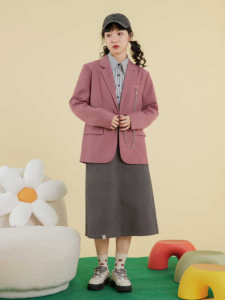 Niche Small Autumn Loose Casual Suit Top