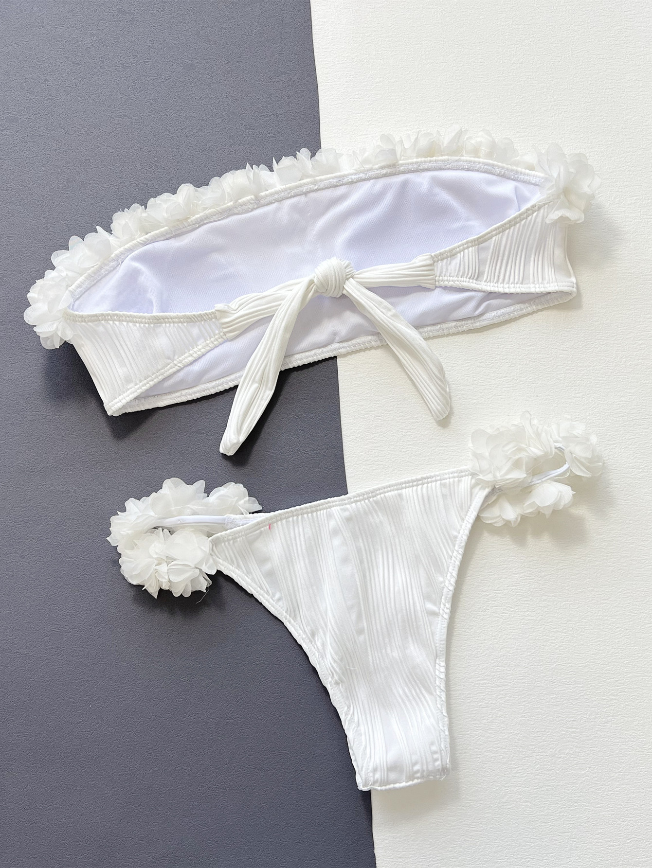 Women’s Seperated Swimwear Tube Top Bikini