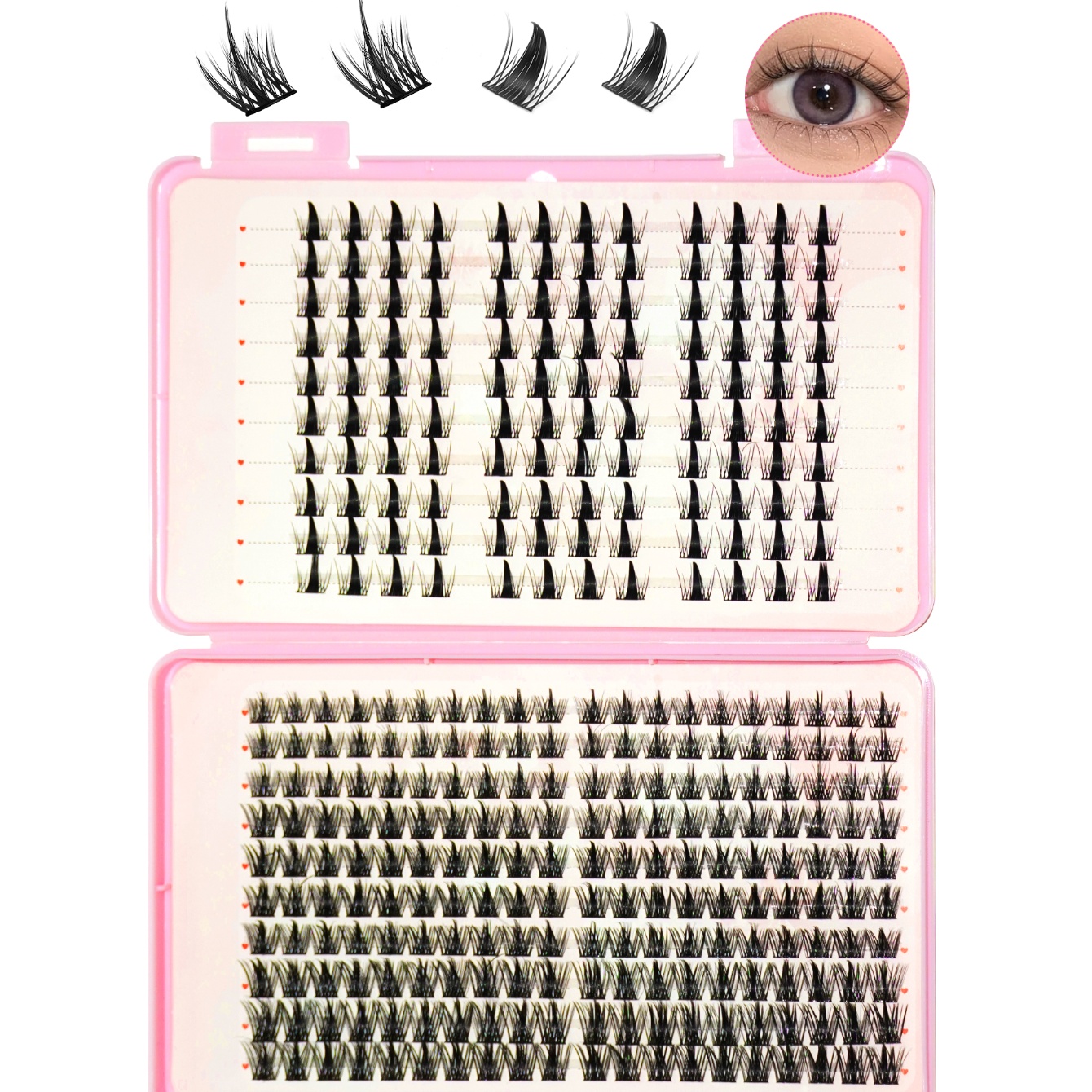 A Multi style Hybrid False Eyelash Extension Set, The False Eyelashes Are Easy To Wear And Apply, Creating The Perfect Eye Makeup False Eyelashes ... Style3 - Shop at LoveMi