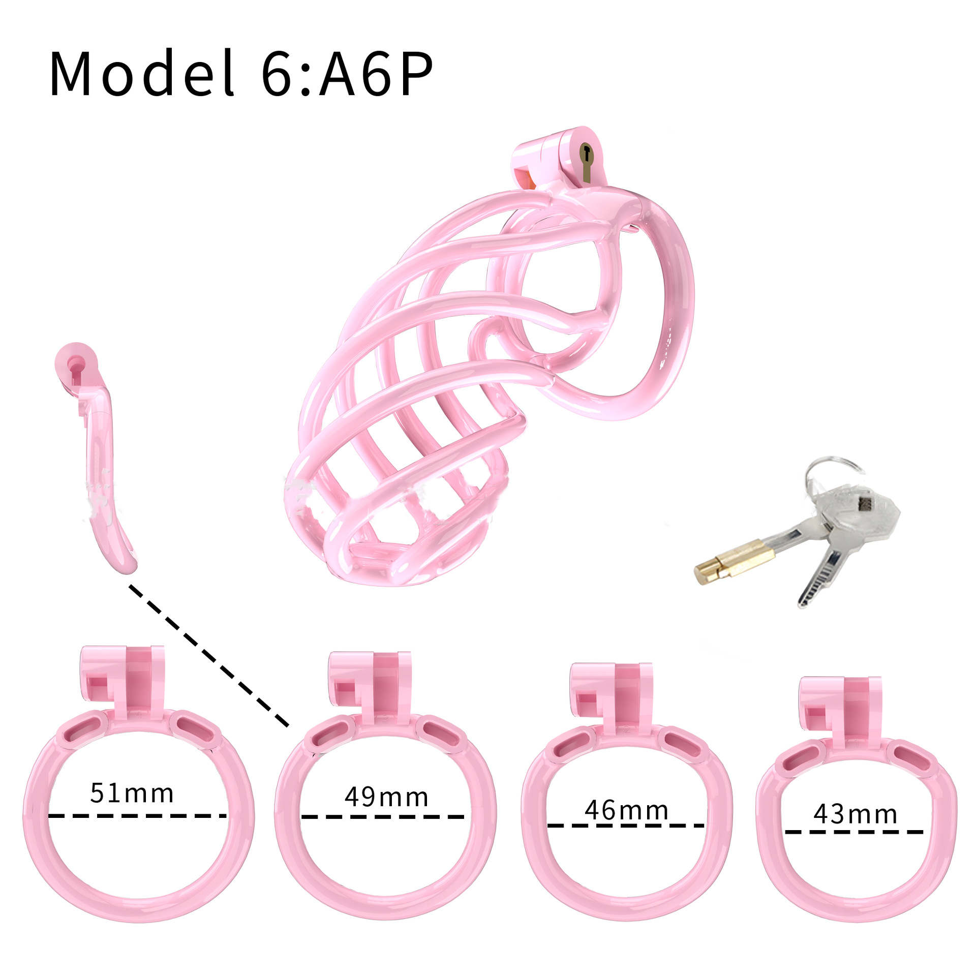 Title 6, Cb Chastity Lock Toy