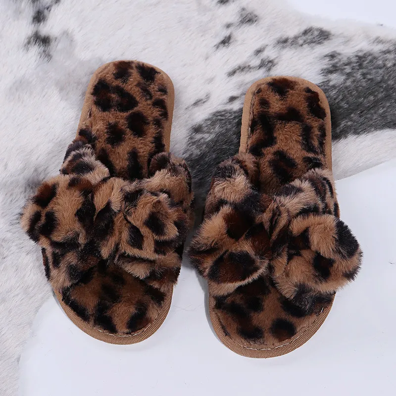 Women's Flat Shoes With Light Round Toe - Brown