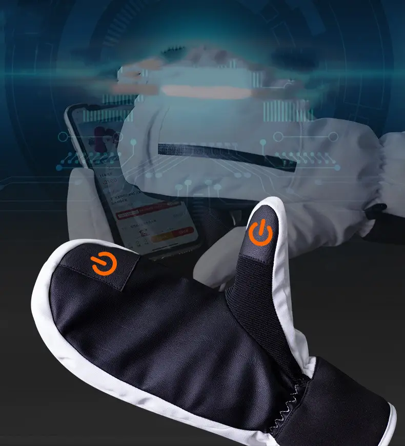 Waterproof Touch Screen Saver Warm Gloves
