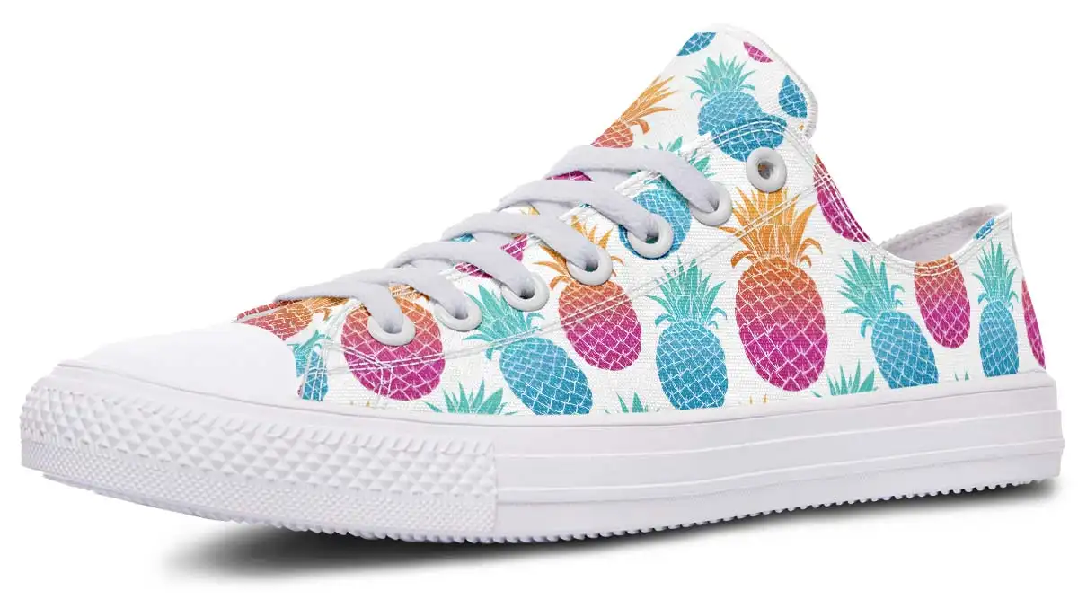 Fashion Print Couple Low-Top Canvas Shoes
