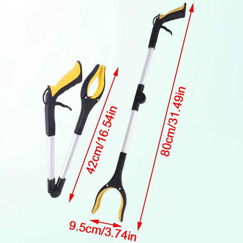 2pcs Heavy Duty Grabber Tool Pick Up Stick Hand Grip Reacher Trash Litter Picker — image 7