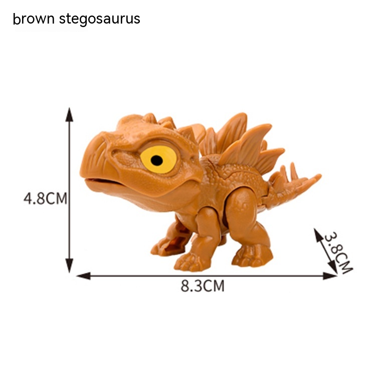 Brown Stegosaurus