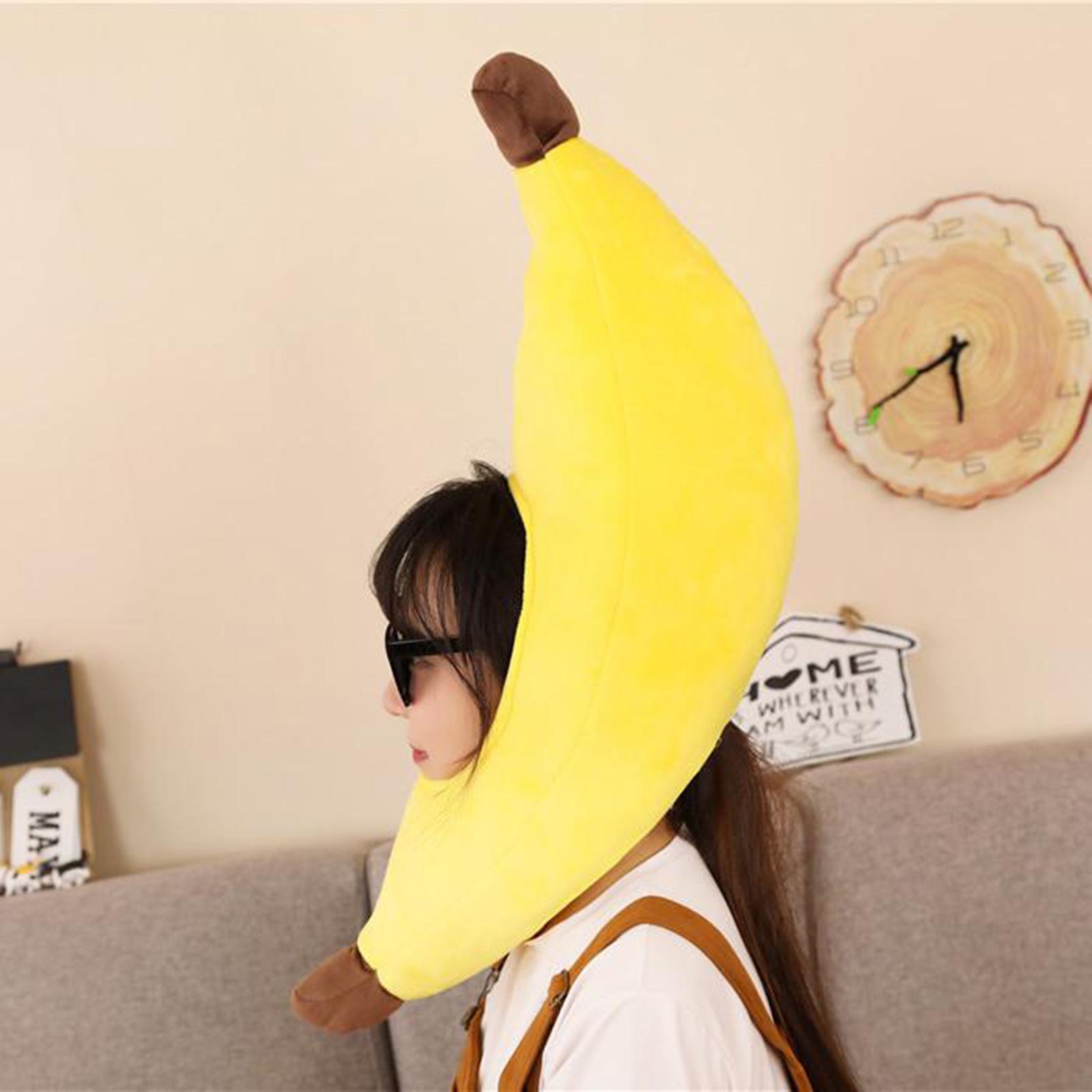 Festival Costume Caps Kids Funny Banana Hat Fancy Dress Decor — image 4