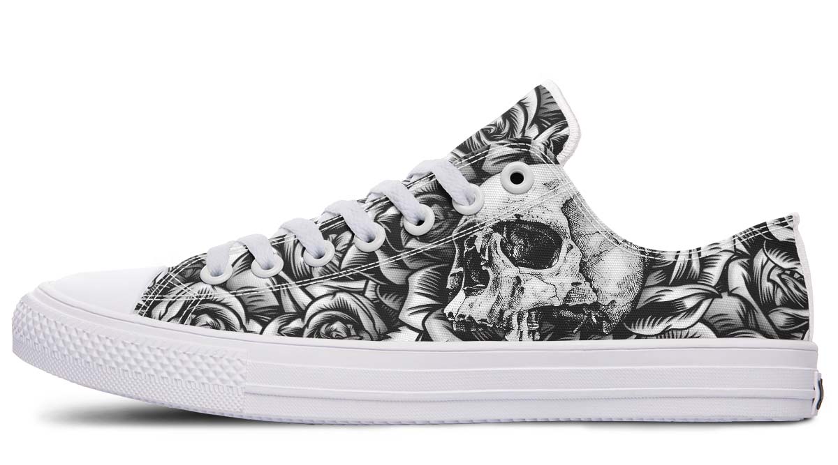 Fashion Print Couple Low-Top Canvas Shoes