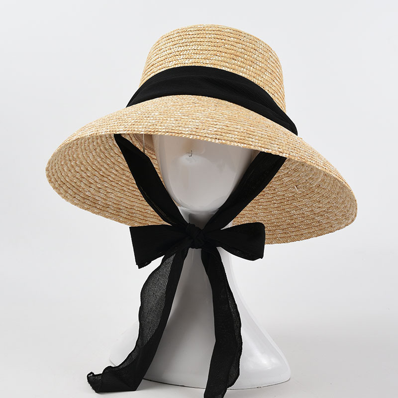Women's French Strap Straw Hat