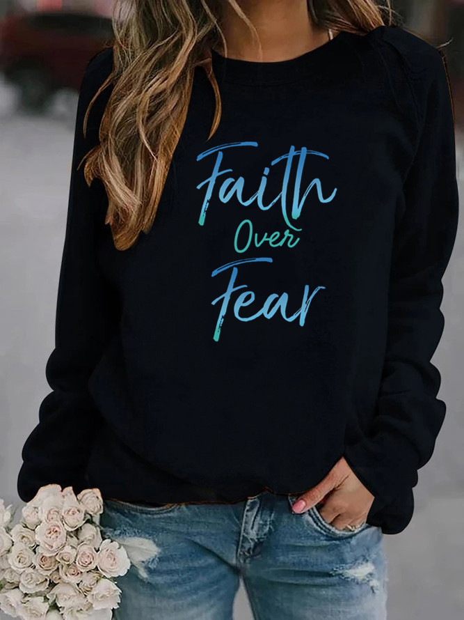 Title 6, Faith Over Fear Sweater