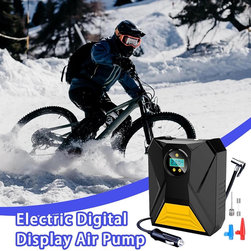 Electric Corded Car Tyre Inflator Pump Portable Air Compressor 12V 150PSI — image 9