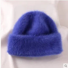 Hundreds Of Warm And Cute Woolen Knitted Hat Woolen - Blue - View 1