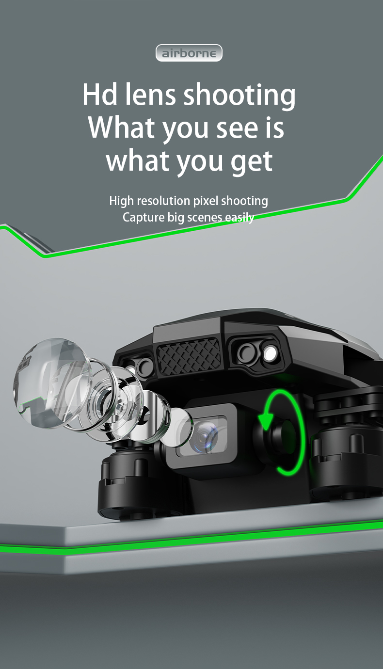 H4- Dual Camera - Single Battery detail