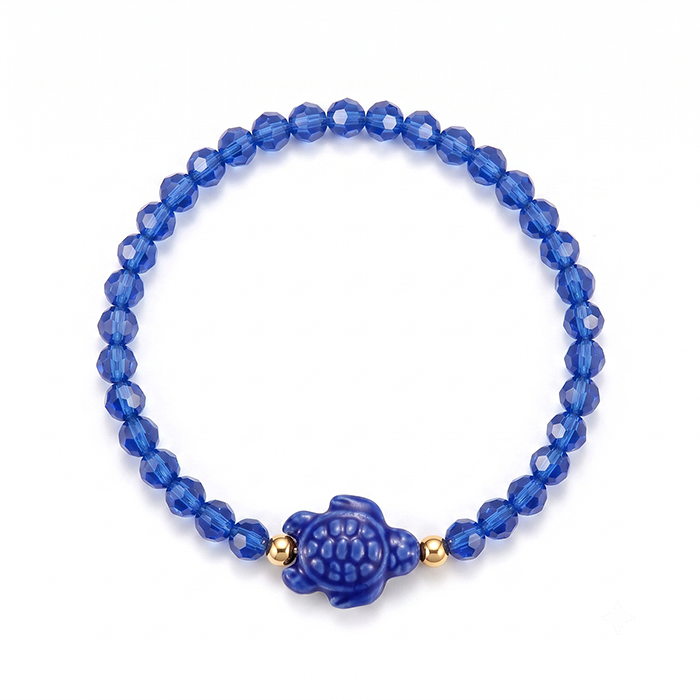 Tortoise Beaded Stretch Bracelet Set, picture 8 of 8