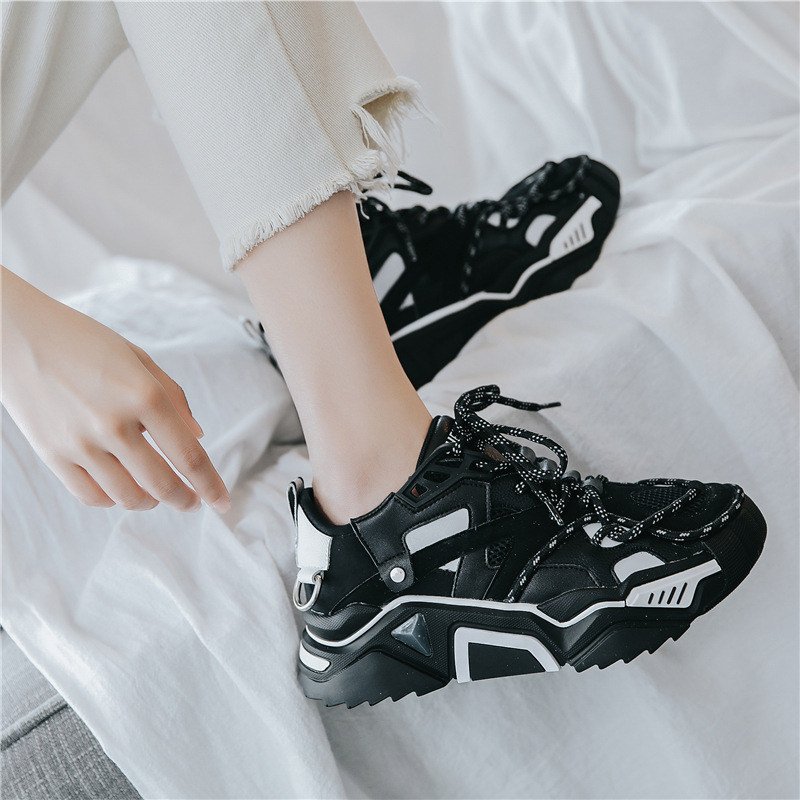 Platform Fashion Trendy Lightweight Casual Sneakers