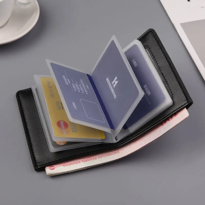 Men's Wallet Thin Men Multi-card Loose-leaf Card Bag Short