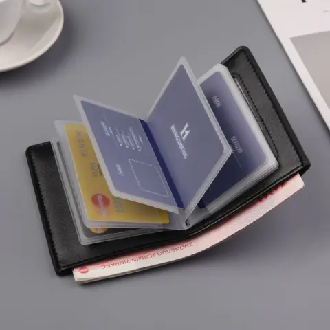 Men's Wallet Thin Men Multi-card Loose-leaf Card Bag Short